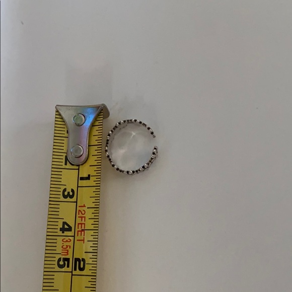 Adjustable Vintage 925 Silver Toe Ring - Picture 6 of 7